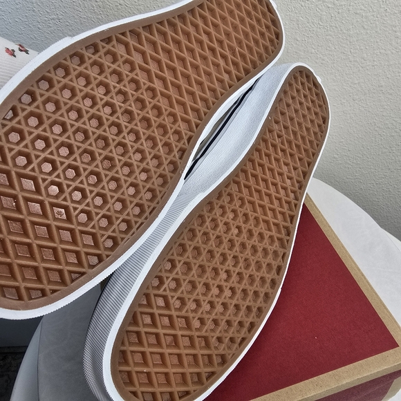 Vans Asher Men's Slip on Canvas Beige Sneakers Tennis Shoes Size 8.5 - Picture 7 of 9